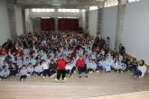 ELPOZO AL COLE| Pito y Fernan comparten la jornada con los escolares del Colegio Luis Vives de Murcia