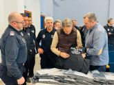 El alcalde de Lorca entrega 123 nuevos chalecos antibalas a la Policía Local para incrementar la seguridad de los agentes en sus intervenciones
