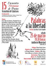 F�lix Herrera: 'Es un placer para el Ayuntamiento poder colaborar con causas nobles de car�cter social y cultural como este Encuentro Oretania de Poetas'