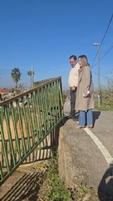 Grave peligro por el abandono de las vallas en la vereda La Mejora en La Ribera de Molina