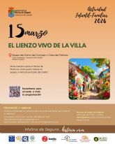 La Concejalía de Turismo organiza la actividad EL LIENZO VIVO DE LA VILLA en el Museo Horno del Concejo y Casa del Folclore el domingo 15 de marzo