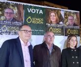 Agua, infraestructuras y financiacin, son los tres ejes sobre los que gira la campaña de Somos Regin para las elecciones del 28 de abril a las que concurrimos 'centrados en la Regin de Murcia'