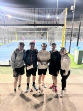 Sala fitness VIP, Subcampeones del torneo de p�del de �guilas