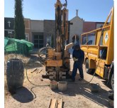 Realizan trabajos para el estudio del nivel fretico como paso previo a la construccin de 44 nuevas fosas en el Cementerio Municipal