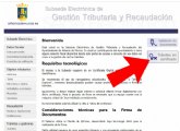 Ahora puedes realizar las autoliquidaciones desde la subsede electrónica municipal