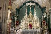 Altar del Quinario en honor al Stmo. Cristo de la Vera-cruz de Alcalá del Río	