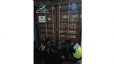 Intervenidos 165 kilos de cocaína ocultos en un contenedor procedente de Argentina mediante el procedimiento de “gancho ciego”
