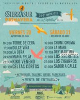 SIERRASUR anuncia HORARIOS de conciertos y actividades