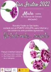 La Fiesta de San Isidro de Mula contará con un “Punto Violeta» para información y asistencia de posibles agresiones