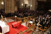 Murcia despide a José Ballesta entre lágrimas y el recuerdo de un alcalde que 