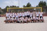 La selección murciana inclusiva, campeona de Espana de fútbol playa