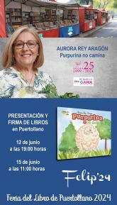 Aurora Rey Aragn y la pequeña perdiz 'Purpurina' visitan la FELIP'24