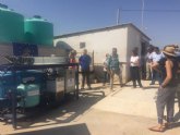 El IMIDA prueba un sistema descontaminante de aguas residuales mediante fotocatlisis solar en una finca de Torre Pacheco