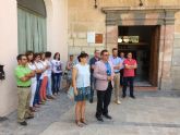El Ayuntamiento de Caravaca se sumó a la convocatoria de la Federación de Municipios como reconocimiento a la sociedad por su movilización para derrotar a ETA
