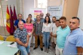 El programa Barrios ADLE forma a ocho alumnos en mantenimiento urbano en Pozo Estrecho
