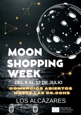 La luna llena invita a disfrutar de la noche alcazareña con la 'Moon Shopping Week'