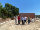 Las obras de construccin del nuevo centro social de Altorreal avanzan a buen ritmo