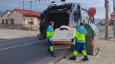 El sistema de recogida de enseres 'Un Solo D�a' gestiona m�s de 580 toneladas en su primer a&ntilde;o
