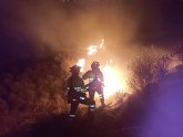 Se da por extinguido el incendio de la Sierra de la Carrasquilla (Lorca)