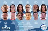 Publicada la convocatoria provisional de la Selección nacional absoluta para el Campeonato del Mundo de Salvamento y Socorrismo