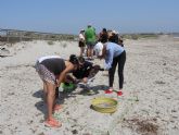 Voluntarios retiran m�s de una tonelada de residuos de espacios naturales en la campa&ntilde;a '1m� contra la basuraleza'