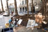 Decenas de artistas retratan la Cartagena modernista en el primer Concurso de Pintura al Aire Libre