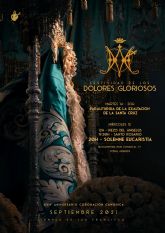 El Paso Azul conmemora la festividad de los Dolores Gloriosos y el XXIV Aniversario de la Coronación Canónica de la Santísima Virgen de los Dolores