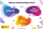 El Ayuntamiento informa sobre la nueva oferta de cursos Cisco-Mentor