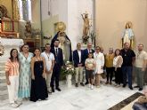 La imagen de la Virgen de la Amargura es entronizada en la parroquia del Carmen