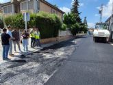 El Ayuntamiento de Murcia mejora el firme de los carriles Salabosque y Partidores de Aljucer con una inversi�n de 42.000&euro;