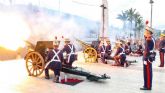 Cartagena inició el viernes los actos del Día de la Fiesta Nacional con un homenaje a la bandera y un concierto