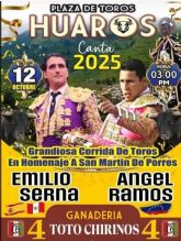 Emilio Serna pone rumbo a Per para cumplir con tres importantes compromisos taurinos