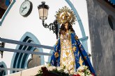 La Pursima Concepcin de Bolnuevo es recibida en Mazarrn al inicio de la semana de las Fiestas del Milagro 2018