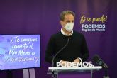 Unidas Podemos explica en un vídeo cuál sería la extensión del Parque Regional del Mar Menor y cómo ayudaría a protegerlo