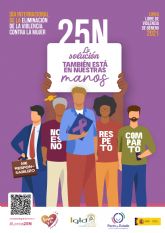 El Ayuntamiento de Lorca conmemora el Da Internacional de la Eliminacin de la Violencia Contra la Mujer, 25N, con una programacin compuesta por ms=e una treintena de actos