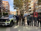 El Gobierno regional proporciona cuatro veh�culos policiales al Ayuntamiento de Lorca para mejorar la seguridad en barrios y pedan�as