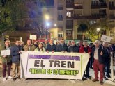 El Ayuntamiento de Cieza se suma a la concentracin en apoyo a la reapertura de la lnea ferroviaria Chinchilla-Cartagena