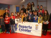 La Concejalía de Deportes y el Club de Ajedrez organizaron la Fase Local de Ajedrez de Deporte Escolar