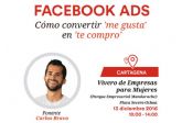 Carlos Bravo imparte en Cartagena un Taller sobre Facebook ADS