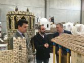 El director general de Artesana, Francisco Abril visit 'las cocinas' del nuevo 'Beln de España'