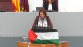Mara Marn rinde un sentido homenaje a las vctimas del genocidio en Gaza