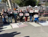 Vecinos de Vistabella, La Paz y La Fama protestan ante las obras en Avenida de la Fama