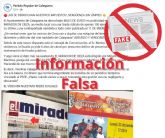 Desde el Equipo de Gobierno de Ayuntamiento de Calasparra se desmiente categricamente las acusaciones vertidas por el Partido Popular en su nota de prensa