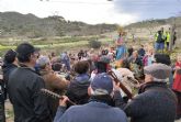 Gran devocin cuadrillera en la Romera de la Virgen de la Luz