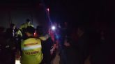 Protección Civil y Policía Local participan en el dispositivo de rescate de un hombre que encontraron fallecido en el paraje de La Soriana