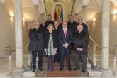El presidente de la Comunidad recibe en el Palacio de San Esteban a los miembros del Consejo de Hombres Buenos de la Huerta de Murcia