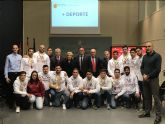 Recepción a los deportistas murcianos que han conseguido medalla en el Campeonato de España Senior de Luchas Olímpicas
