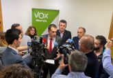 VOX rechaza el nombramiento de José Vélez como Delegado del Gobierno en la Región