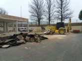 El Consorcio de Extinción de Incendios inicia la ampliación y remodelación del parque de bomberos de Cieza