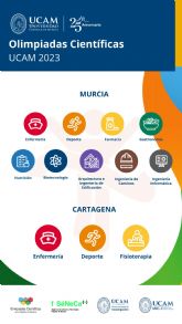 Abierta la inscripcin para las Olimpiadas Cientficas UCAM 2023